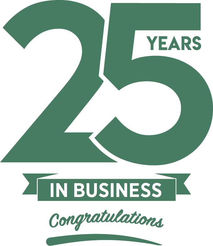 25 Years in Business! IMAGE